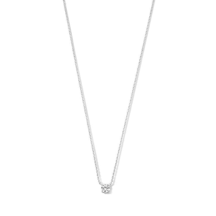 Collar de Piedra de Moisanita Cléa | Oro