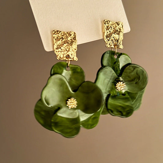 Pendientes Bohemios de Flores