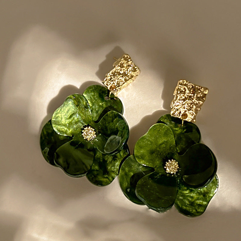 Pendientes Bohemios de Flores