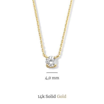Set de Piedra de Moisanita Cléa | Oro