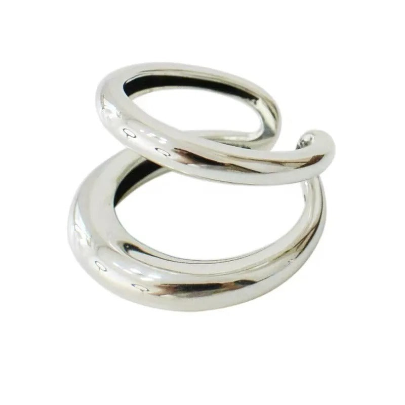 Anillo vintage ajustable de plata 925