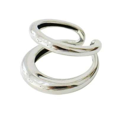 Anillo vintage ajustable de plata 925