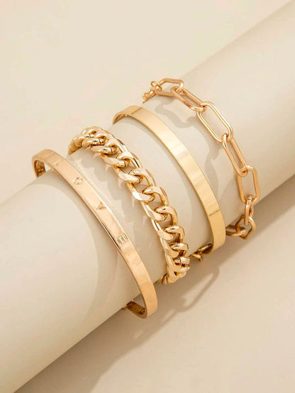 Set de 4 pulseras Deja